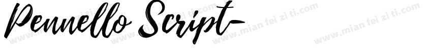 Pennello Script字体转换